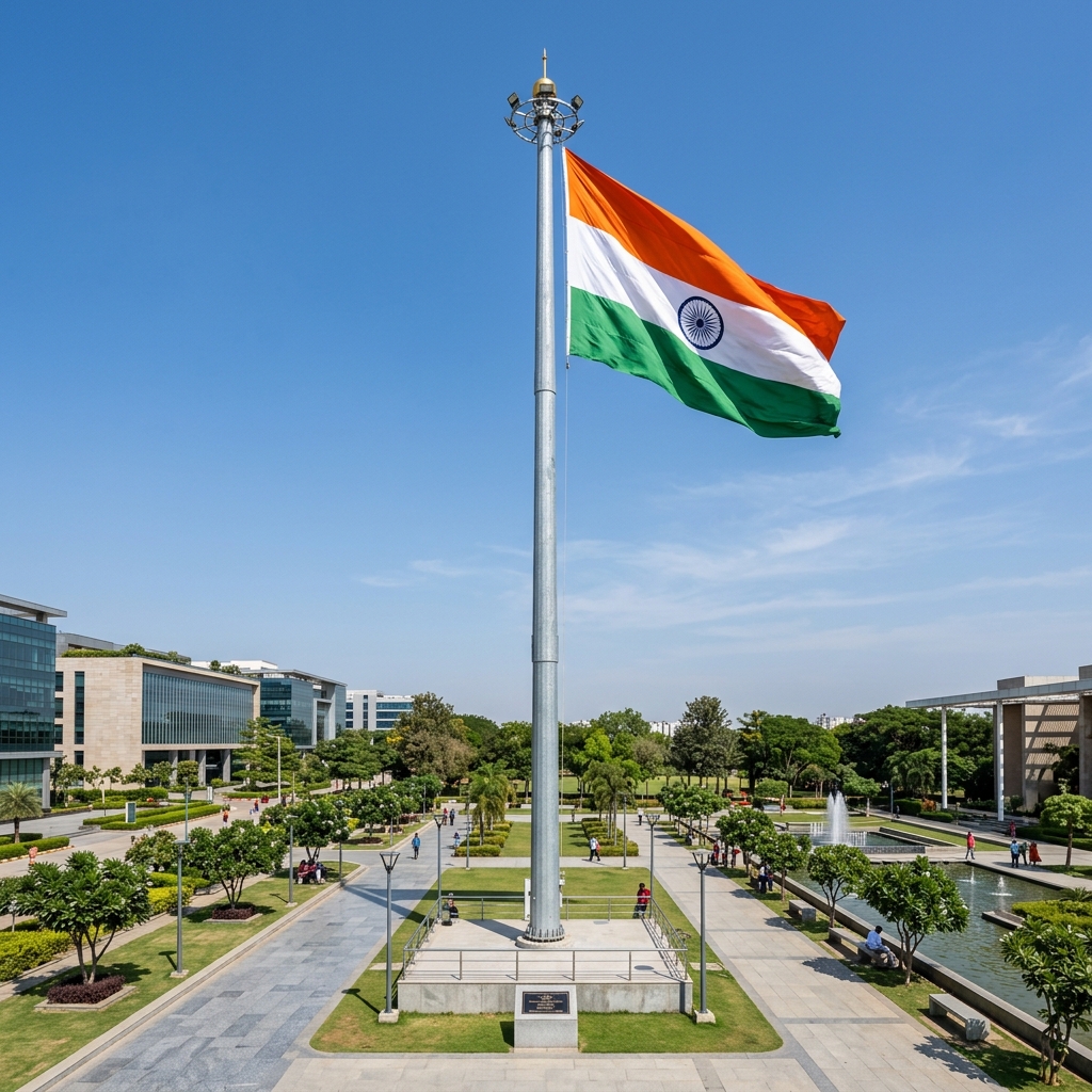 Indian Flag Mast Pole