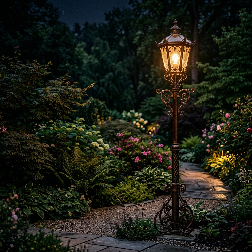 Vintage Decorative Garden Pole