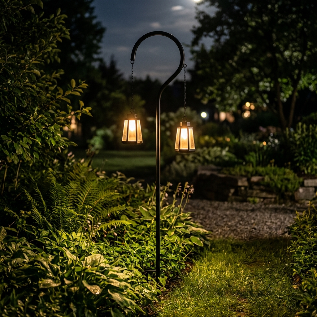 Curved Hanging Garden Pole