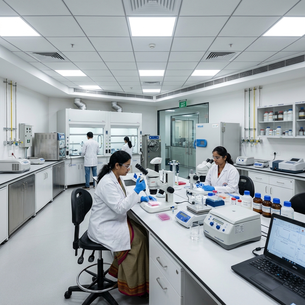 Precision Lab Clean Room Lighting